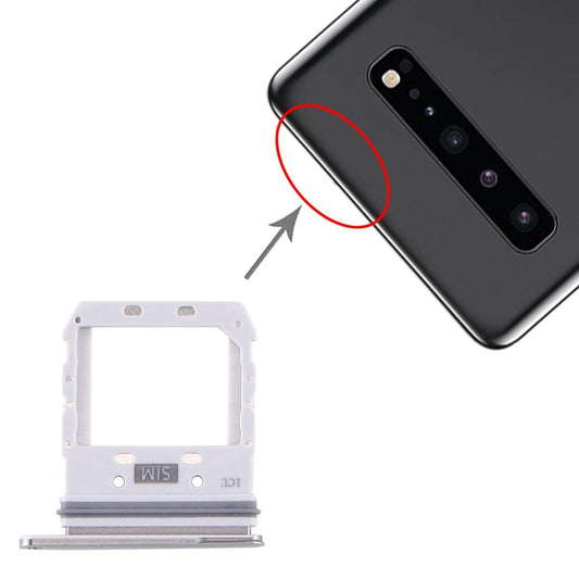Simkaarthouder voor Samsung Galaxy S10 5G (zilver)