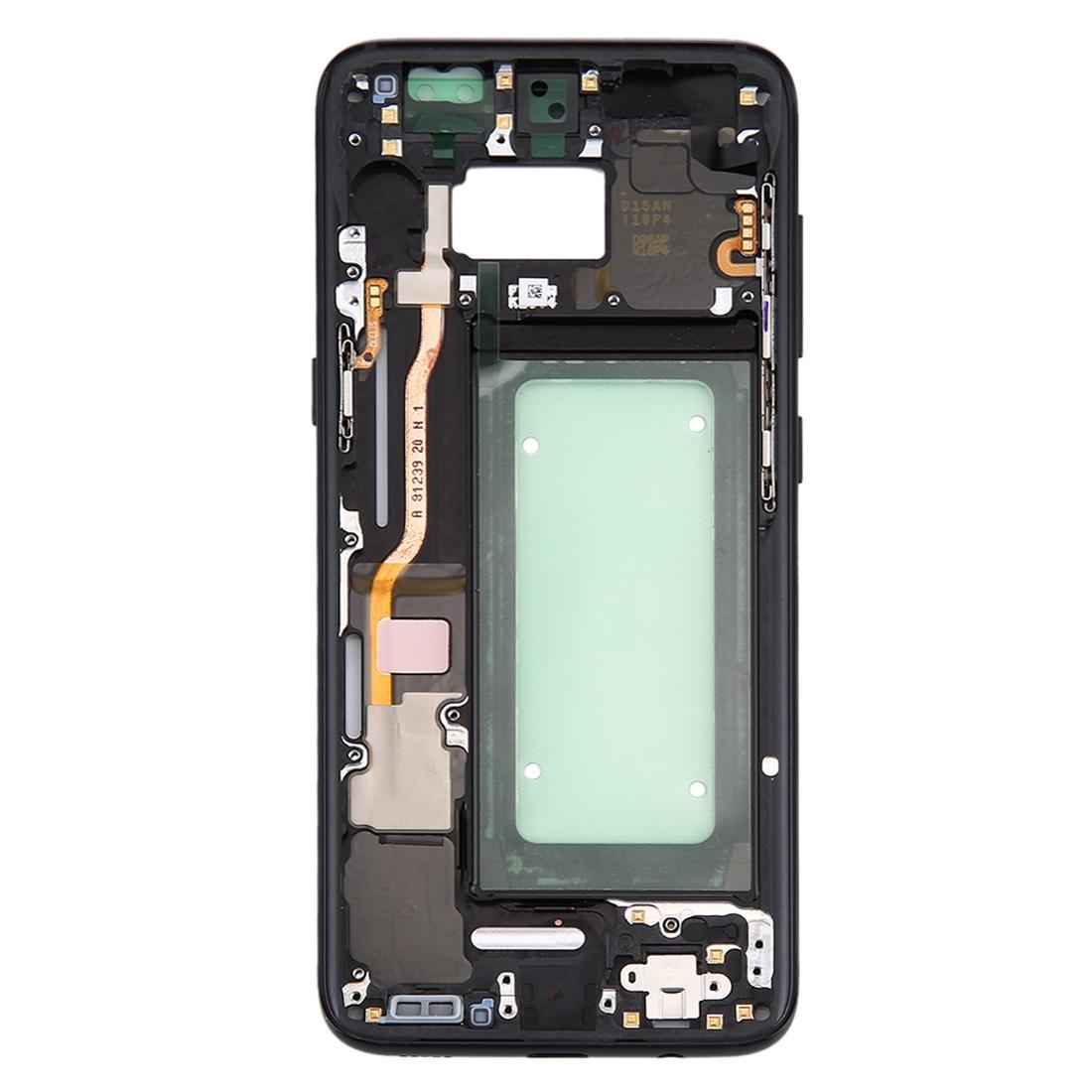 Middenframe voor Samsung Galaxy S8 (zwart)