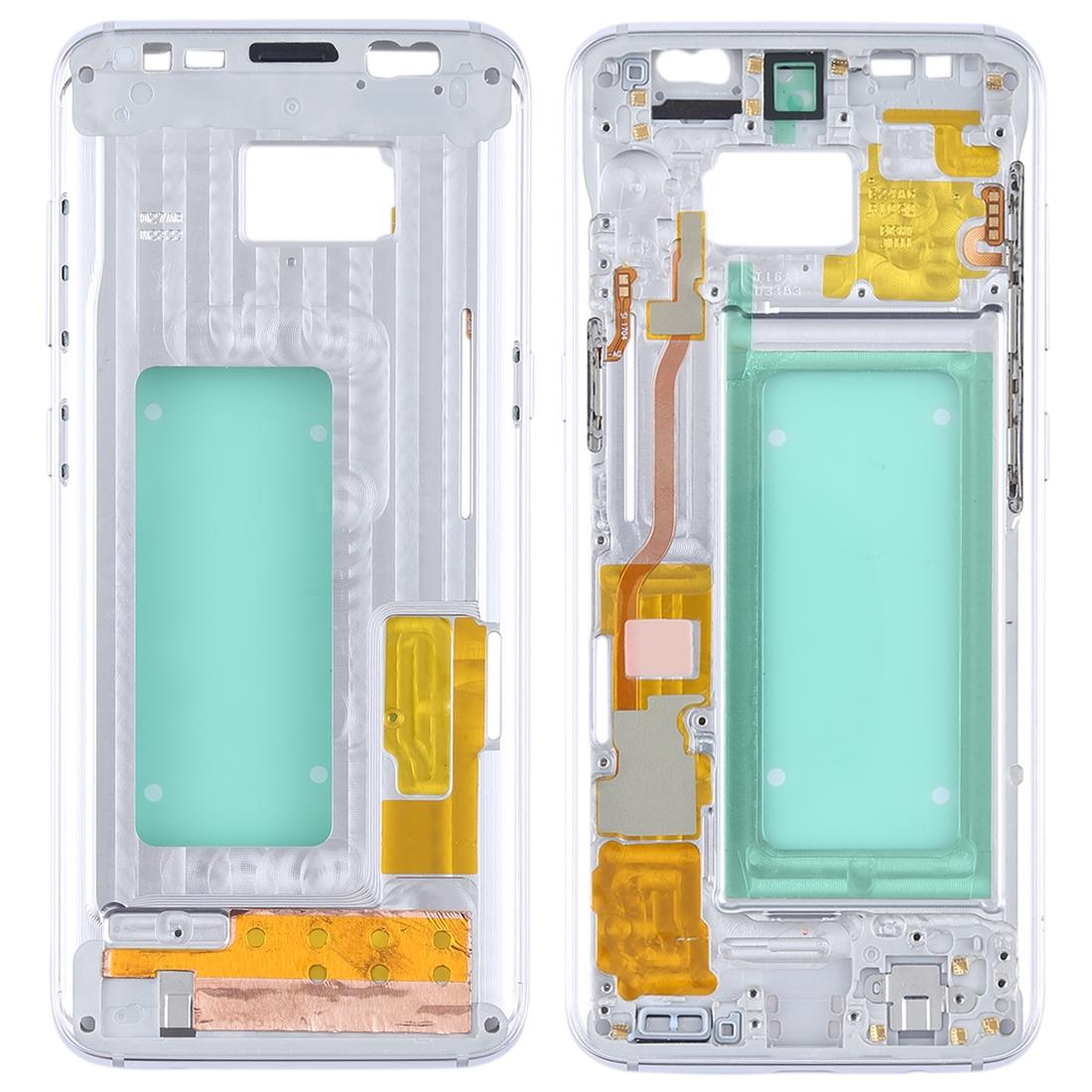 Middenframe voor Samsung Galaxy S8 (zilver)