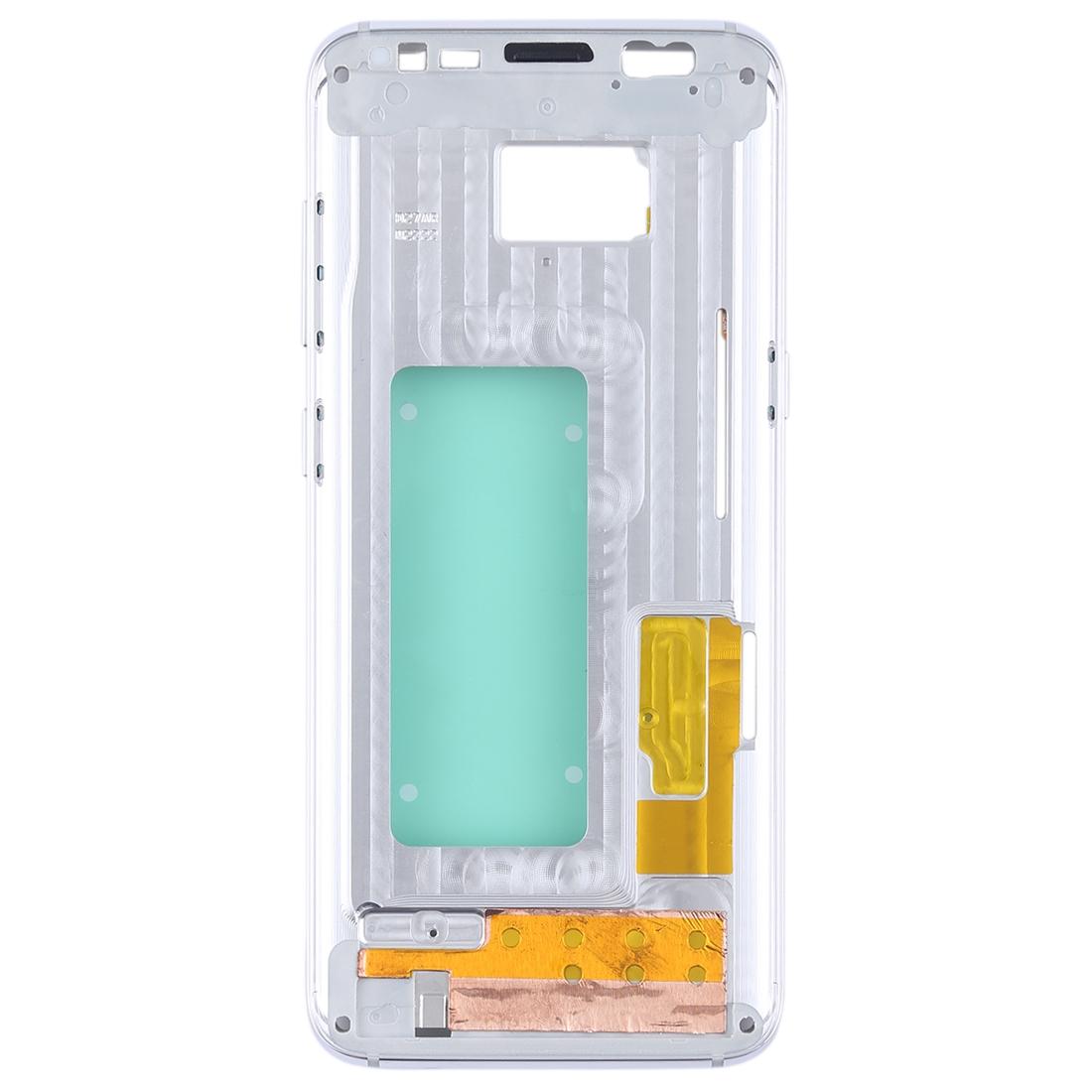 Middenframe voor Samsung Galaxy S8 (zilver)