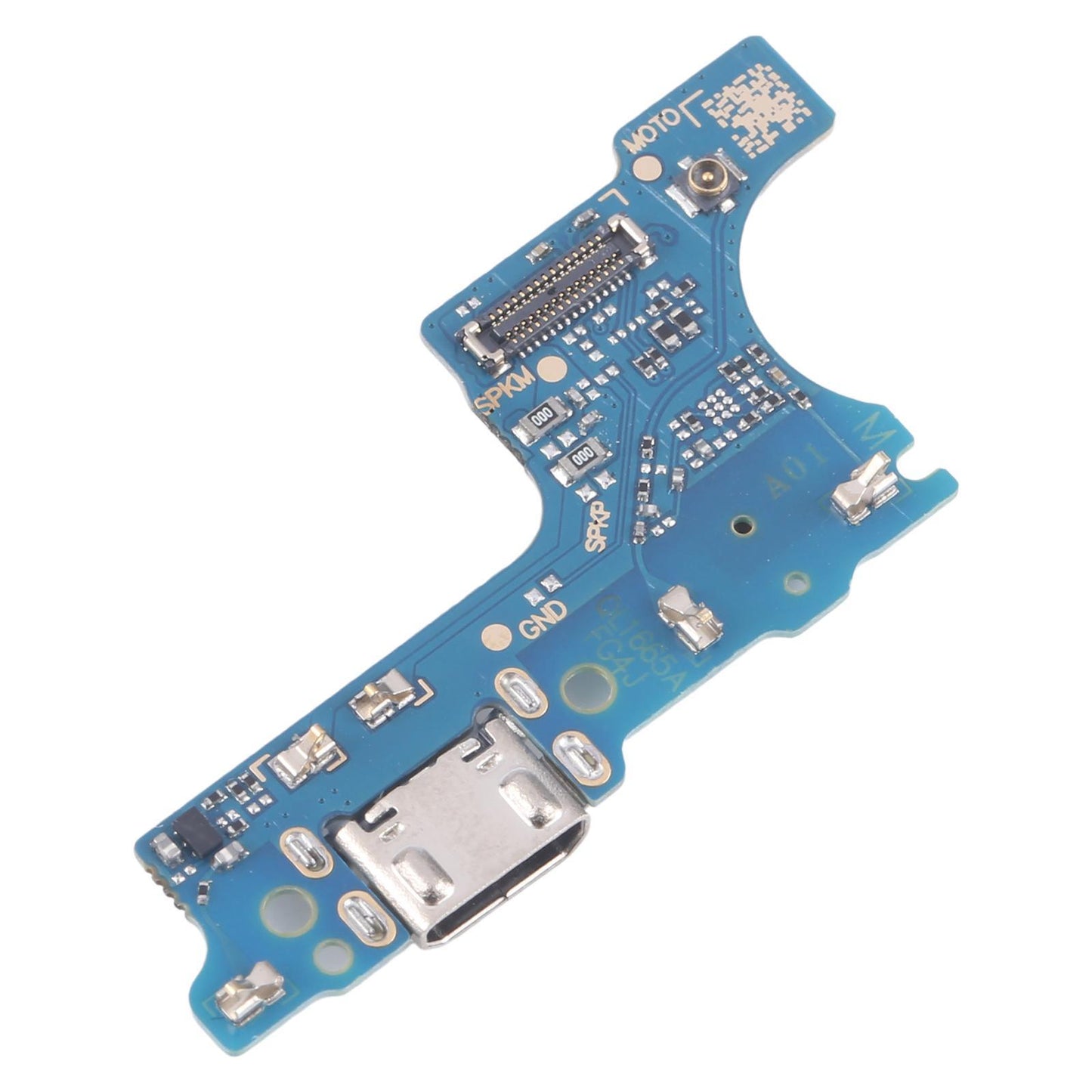 Oplaadconnector-print micro-USB met IC voor Samsung Galaxy A01 SM-A015F/A015M