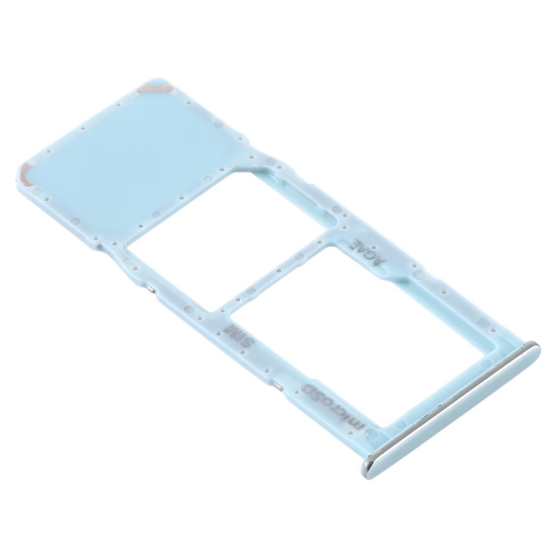 Simkaarthouder met microSD-houder voor Samsung Galaxy A71 SM-A715 (groen)