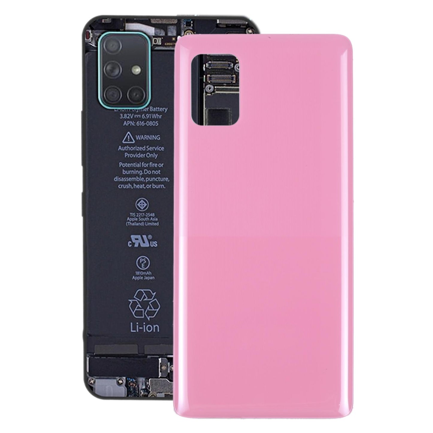 Achterklep voor Samsung Galaxy A51 5G SM-A516 (Roze)