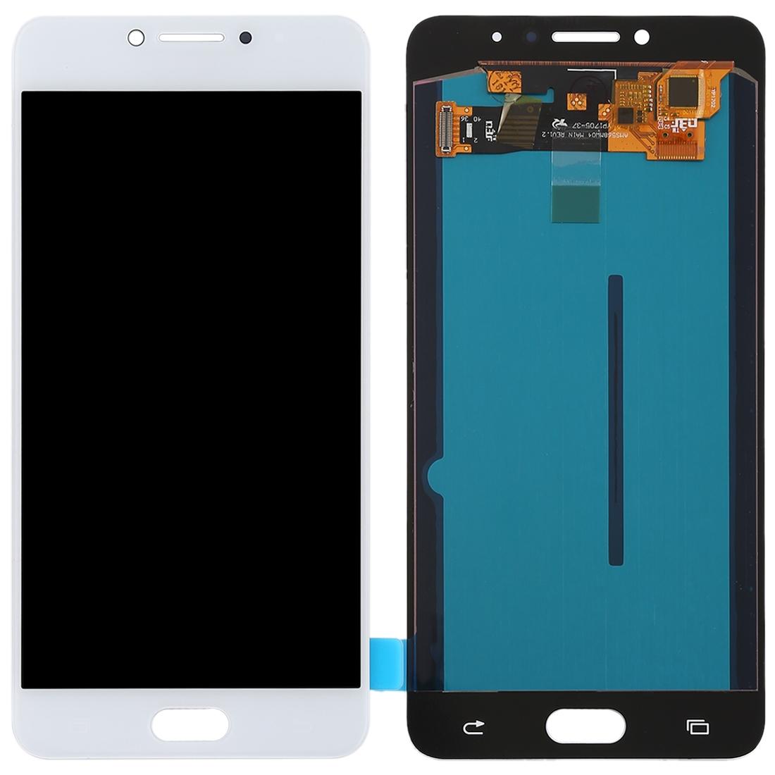 Display unit OLED voor Samsung Galaxy C7 Pro C7010 (wit)