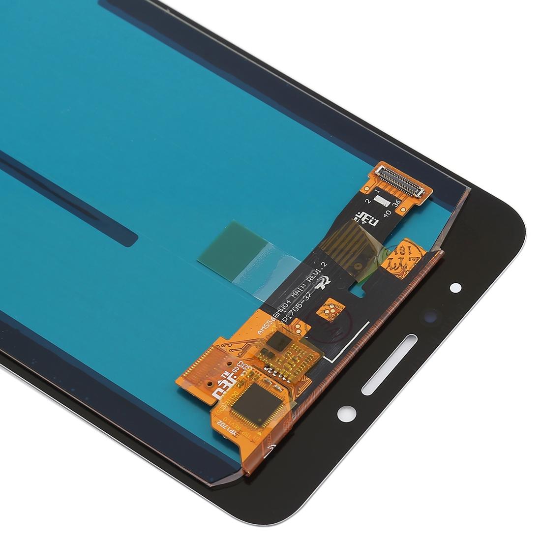 Display unit OLED voor Samsung Galaxy C7 Pro C7010 (wit)