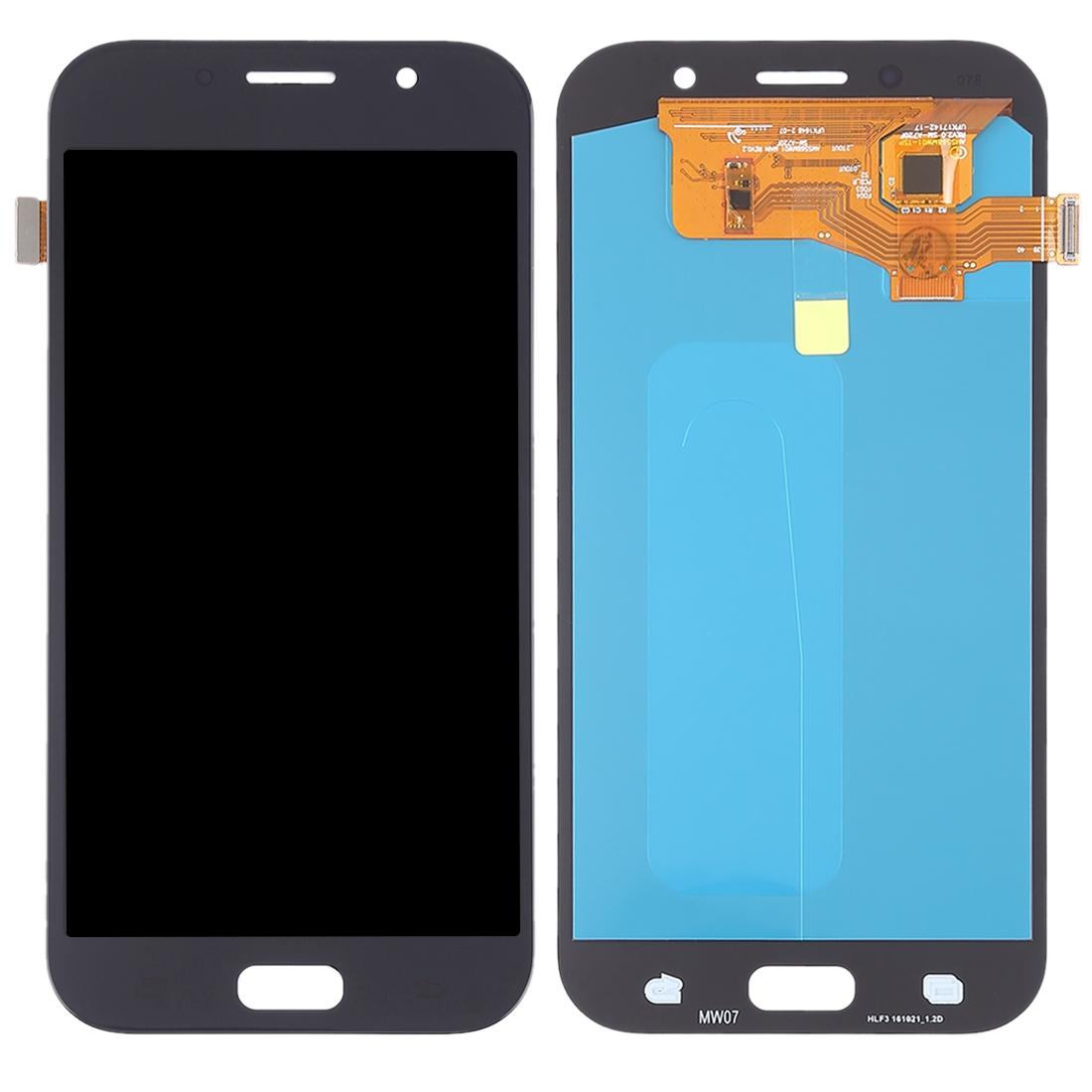 Display unit AMOLED voor Samsung Galaxy A7 2017 A720F (zwart)