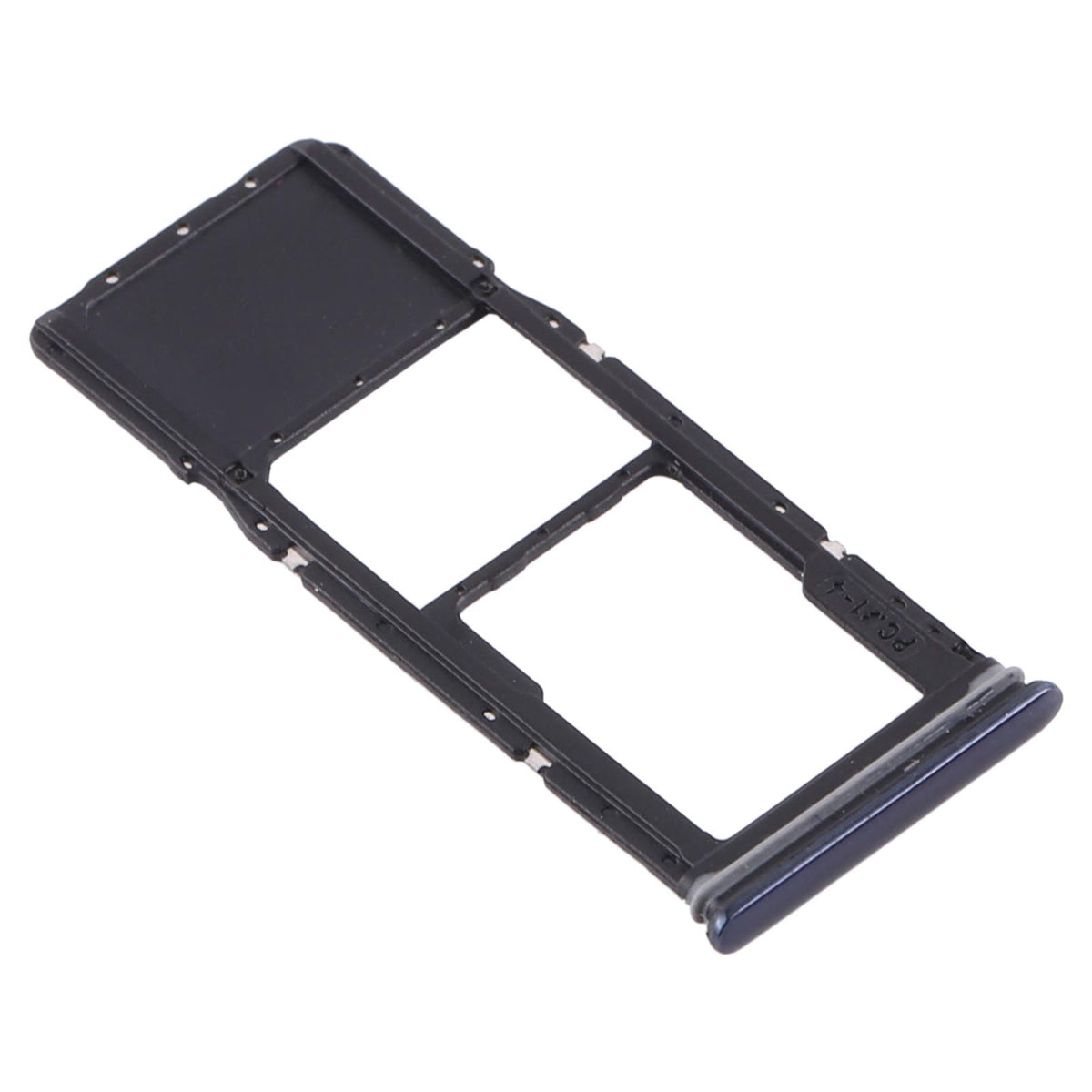 Simkaarthouder en microSD-houder voor Samsung Galaxy A9 (2018) SM-A920 (zwart)