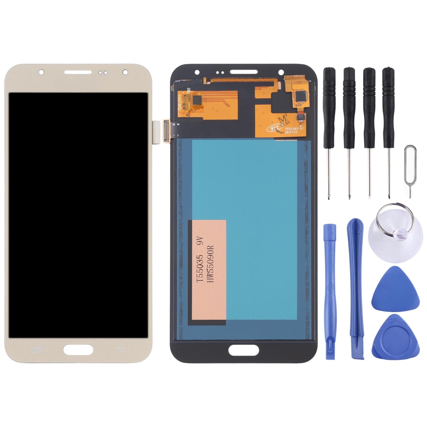 Display unit TFT voor Samsung Galaxy J7 (2015) J700 (goud)