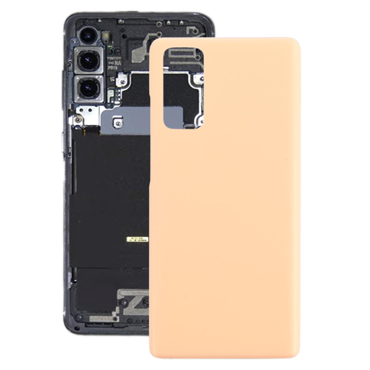 Achterklep voor Samsung Galaxy S20 FE (Goud)