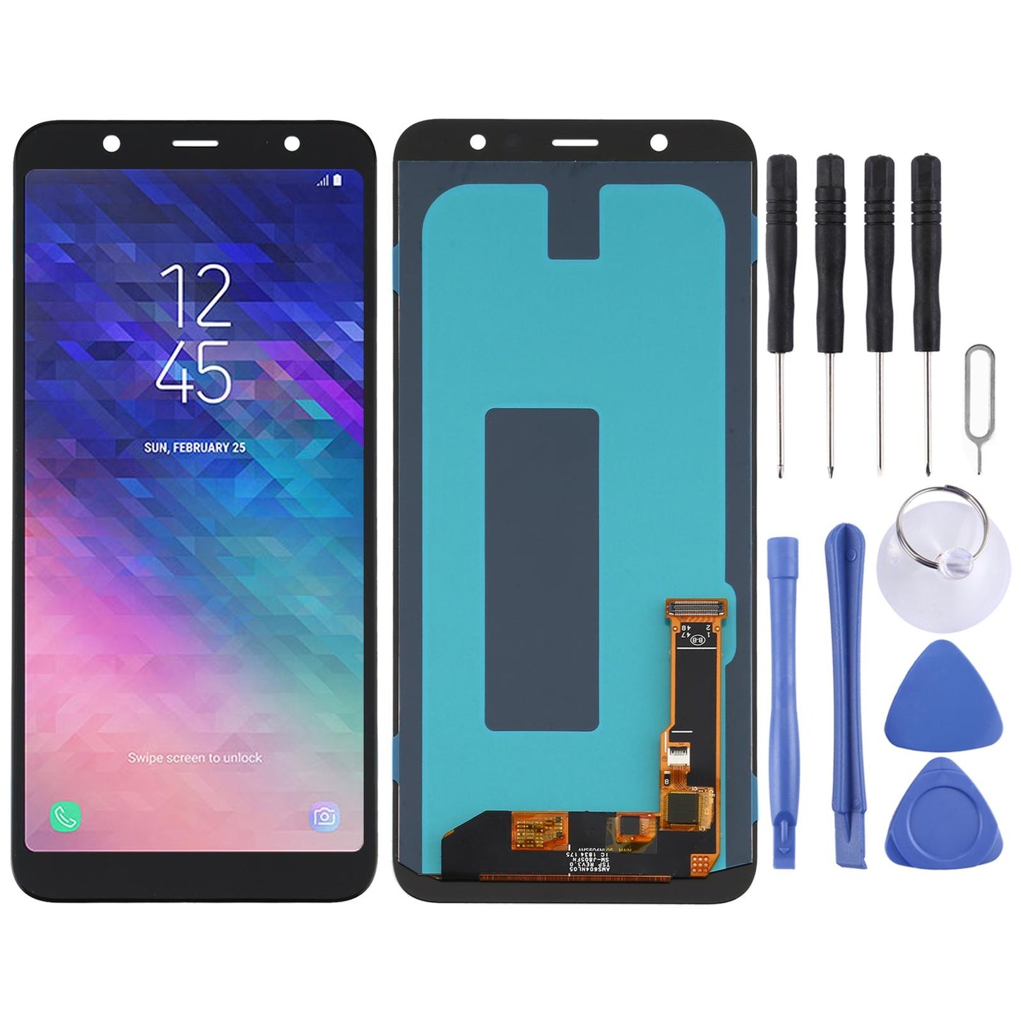 Display unit OLED voor Samsung Galaxy A6+ (2018) SM-A605