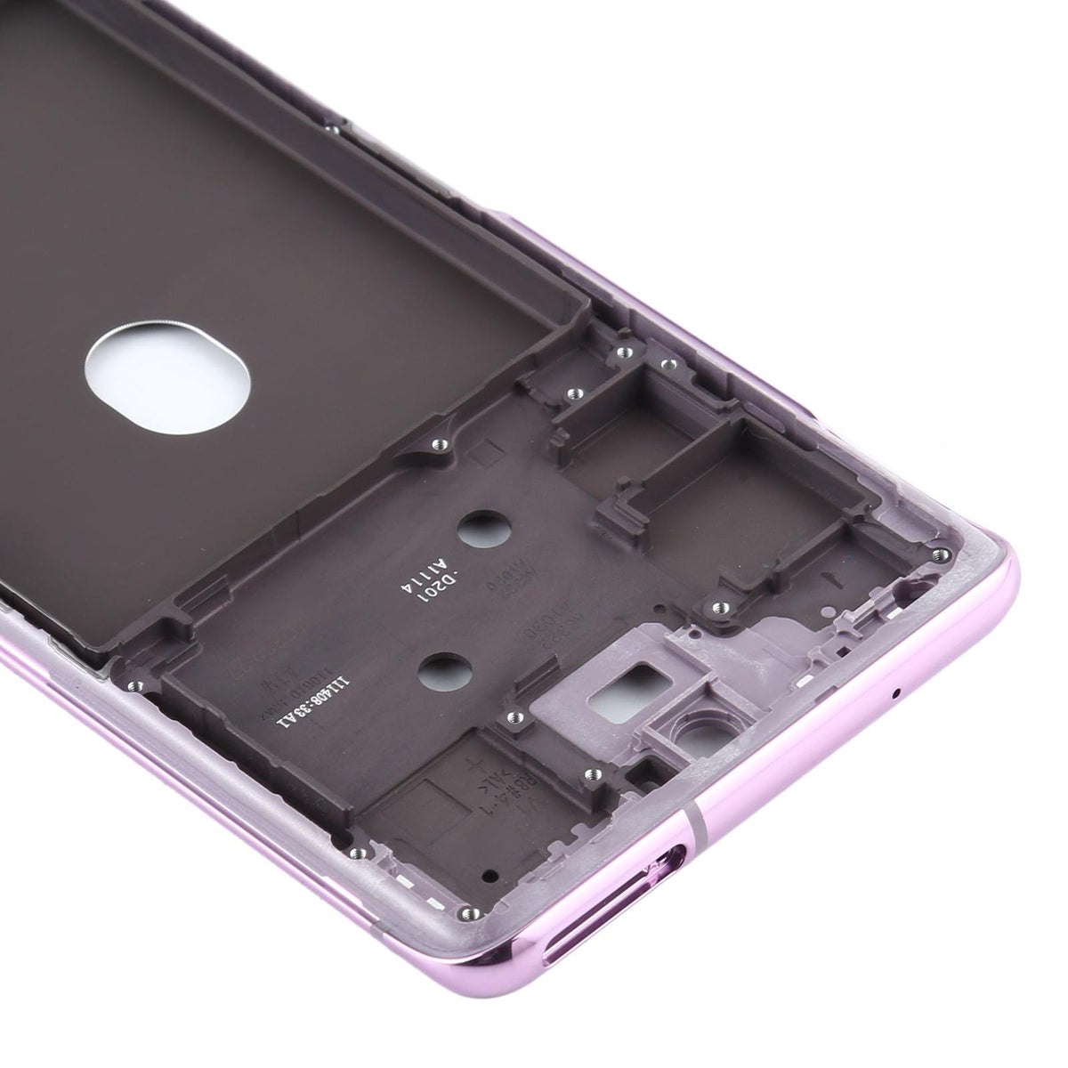 Middenframe voor Samsung Galaxy S20 FE (paars)