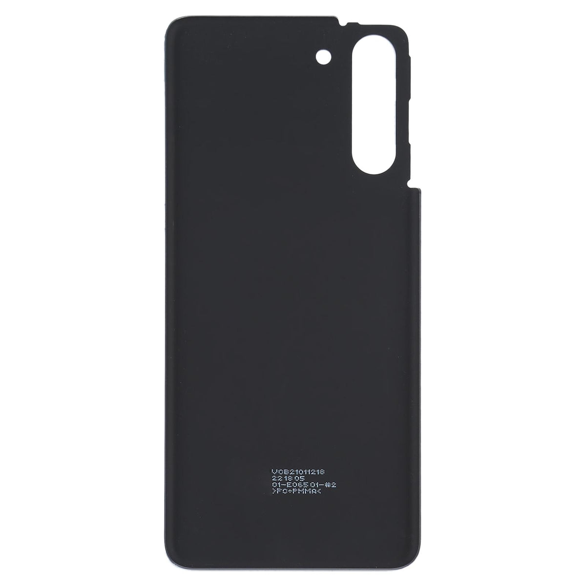 Achterklep voor Samsung Galaxy S21 5G (Zwart)
