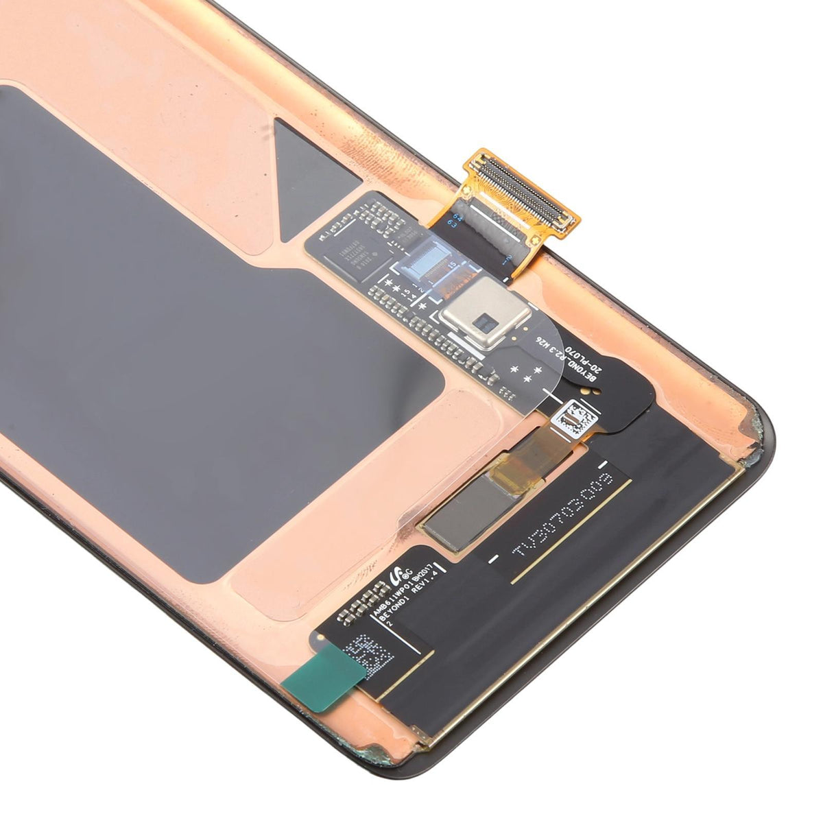 Display unit AMOLED voor Samsung Galaxy S10 4G (zwart)
