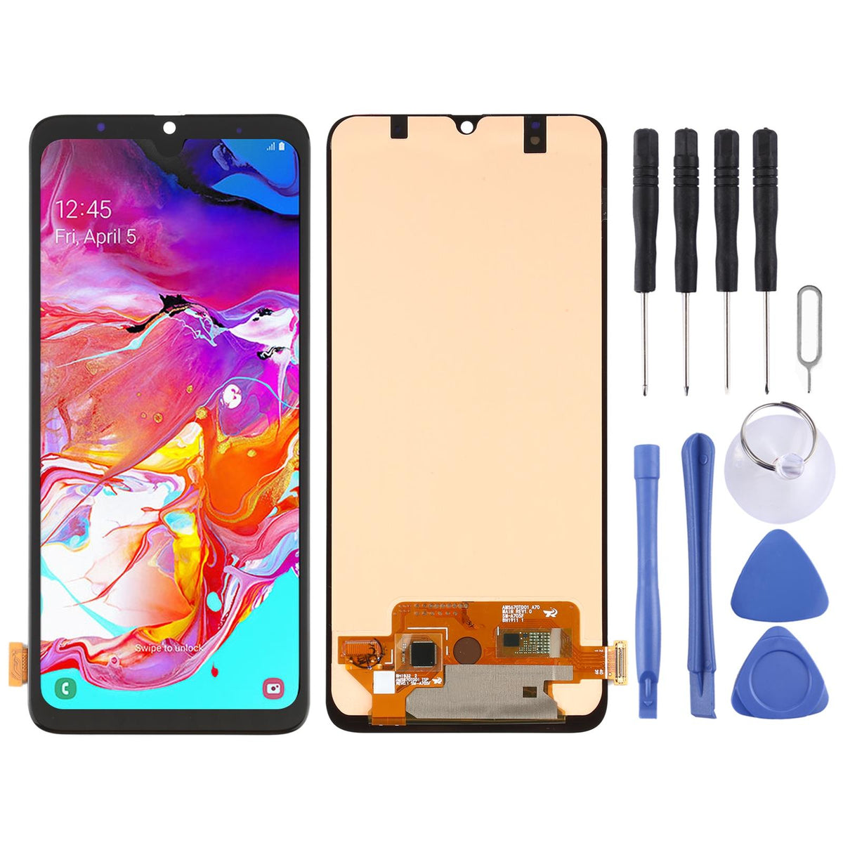 Display unit OLED voor Samsung Galaxy A70 SM-A705