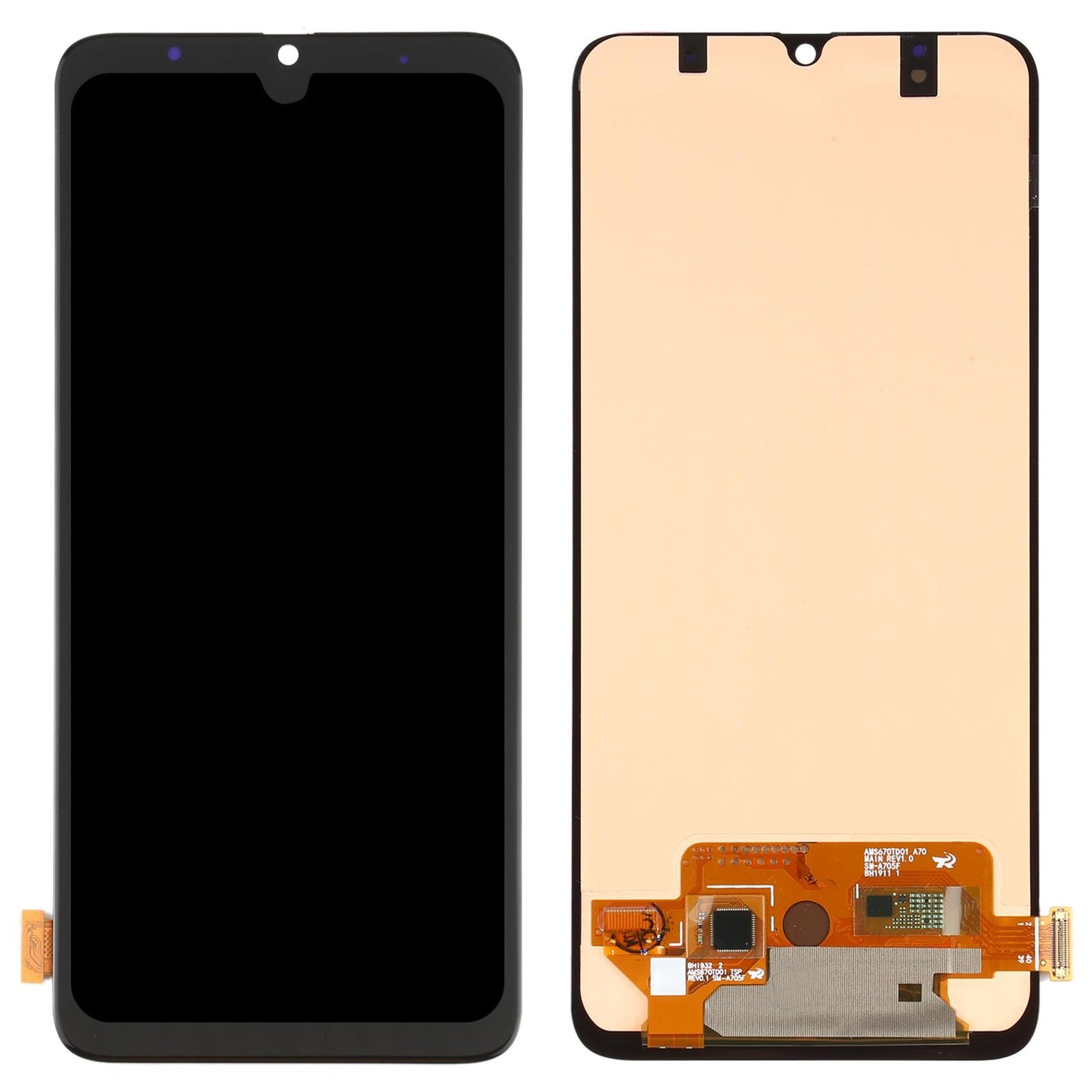 Display unit OLED voor Samsung Galaxy A70 SM-A705