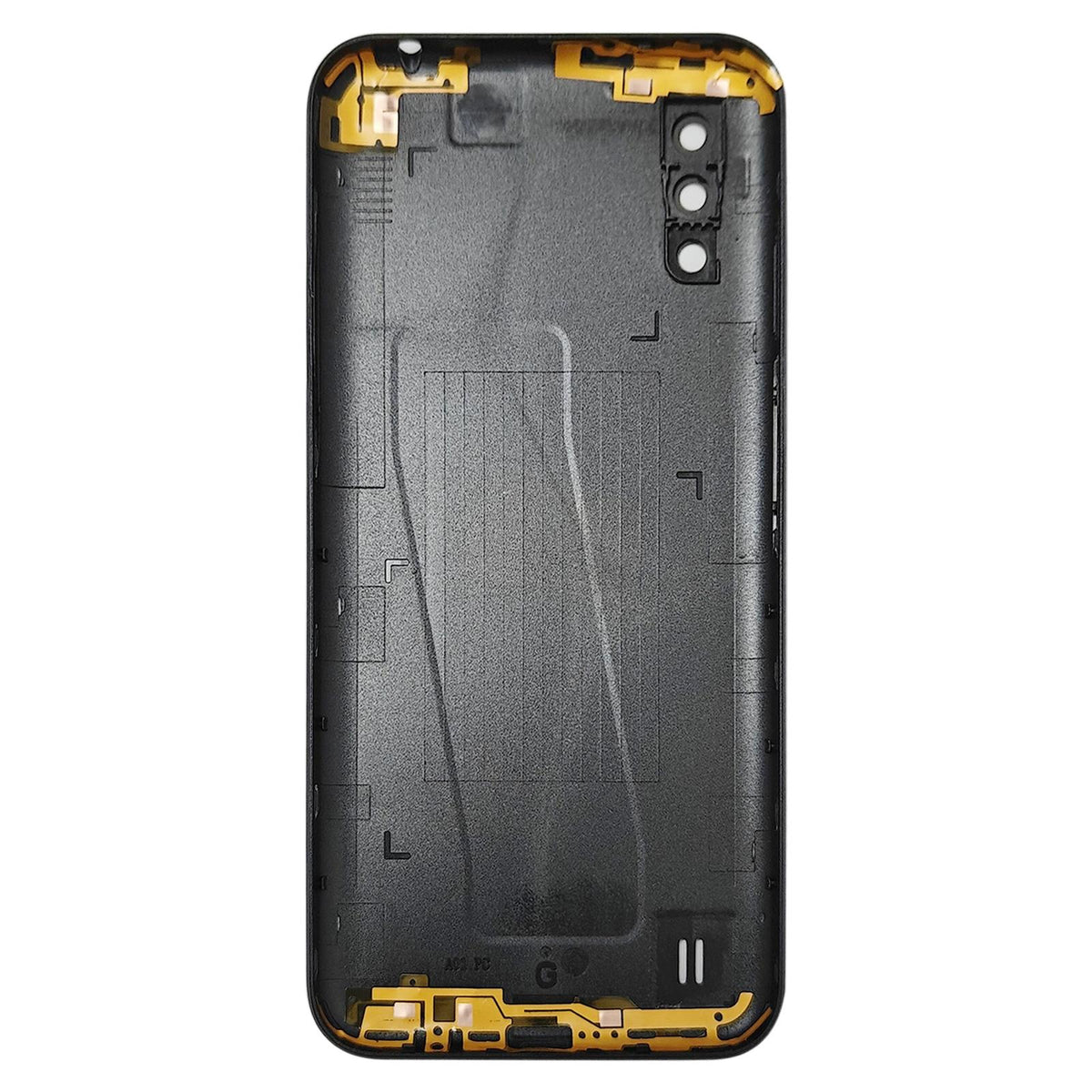 Achterklep met cameralijst voor Samsung Galaxy A01 SM-A015F (Blauw)