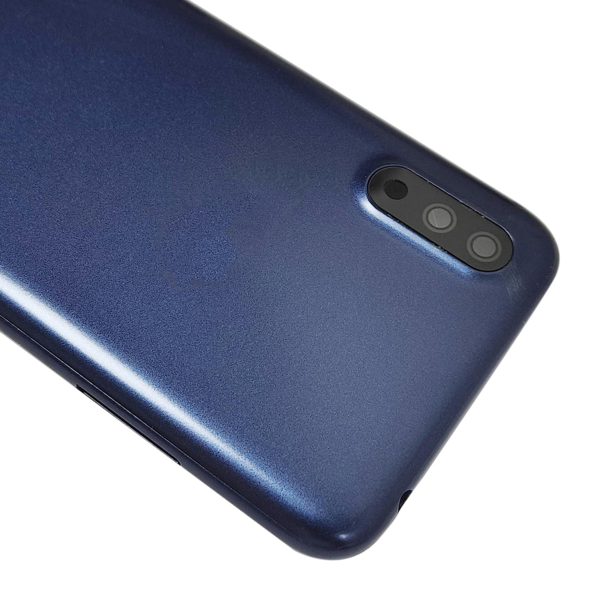 Achterklep met cameralijst voor Samsung Galaxy A01 SM-A015F (Blauw)