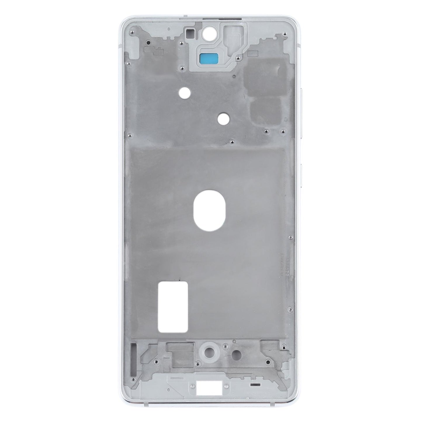 Middenframe met kleine onderdelen voor Samsung Galaxy S20 FE 5G (zilver)