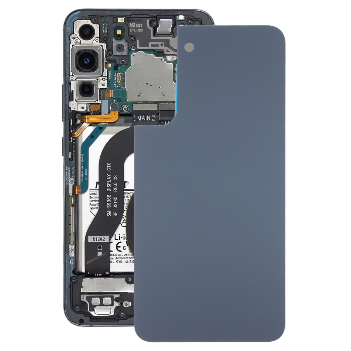 Achterklep voor Samsung Galaxy S22+ 5G (hemelsblauw)