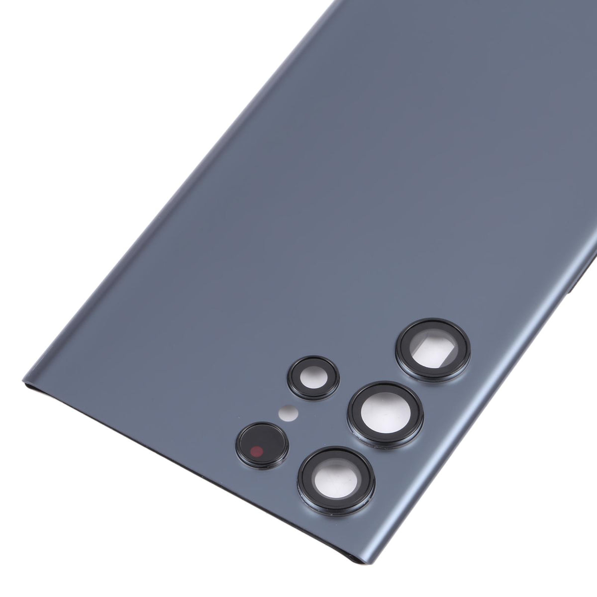 Achterklep met cameralensframe voor Samsung Galaxy S22 Ultra 5G SM-S908B (blauw)