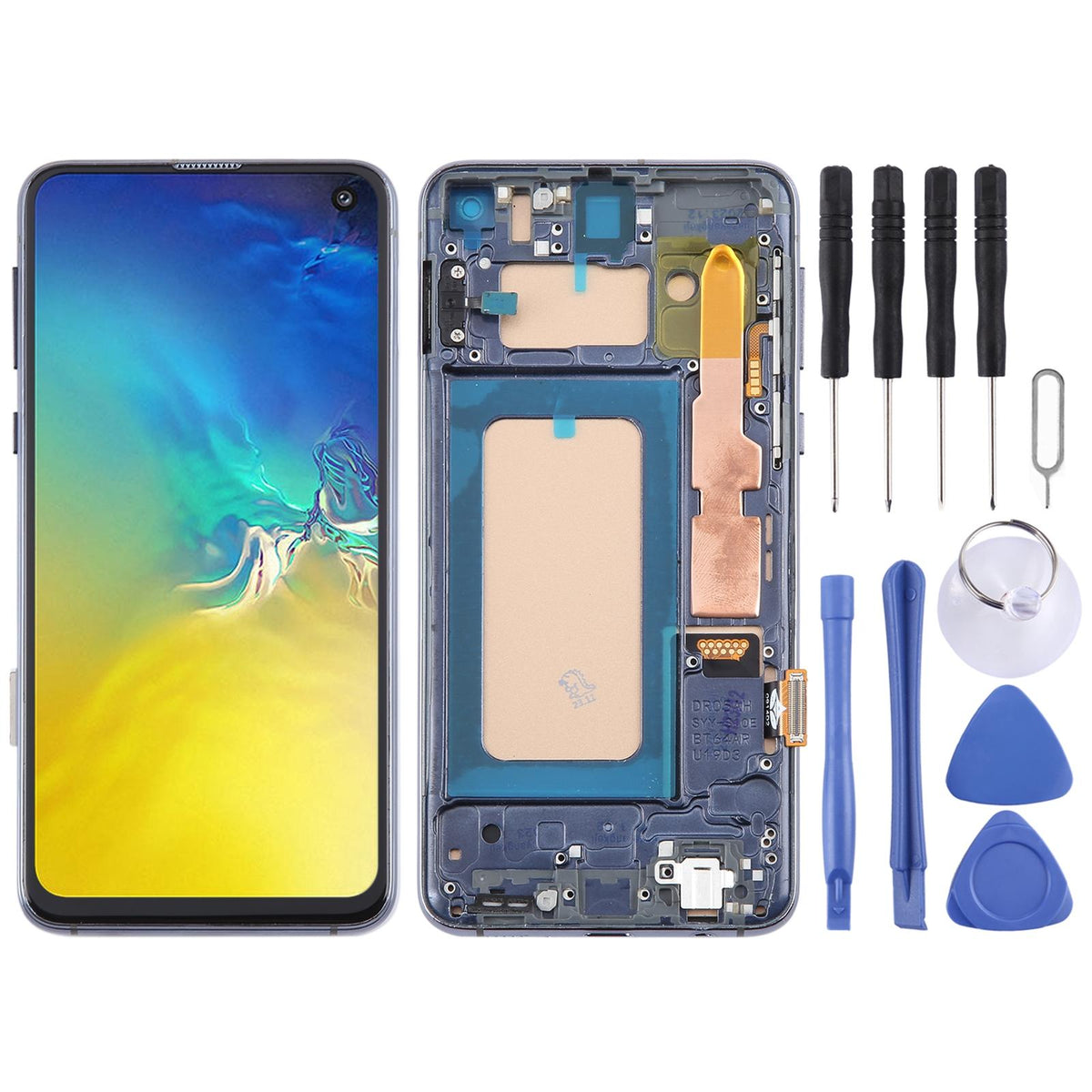 Display unit TFT voor Samsung Galaxy S10e SM-G970 (met frame)