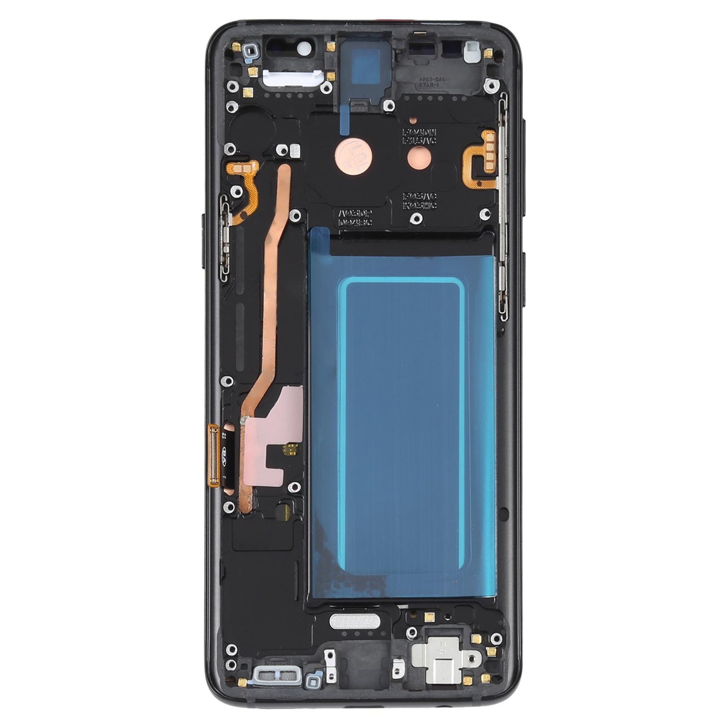 Display unit OLED voor Samsung Galaxy S9 (SM-G960) met frame