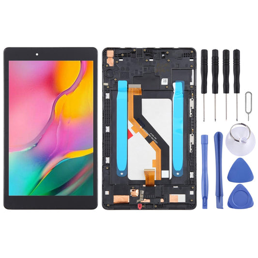Display unit LCD met frame voor Samsung Galaxy Tab A 8.0 2019 SM-T290 wifi (zwart)