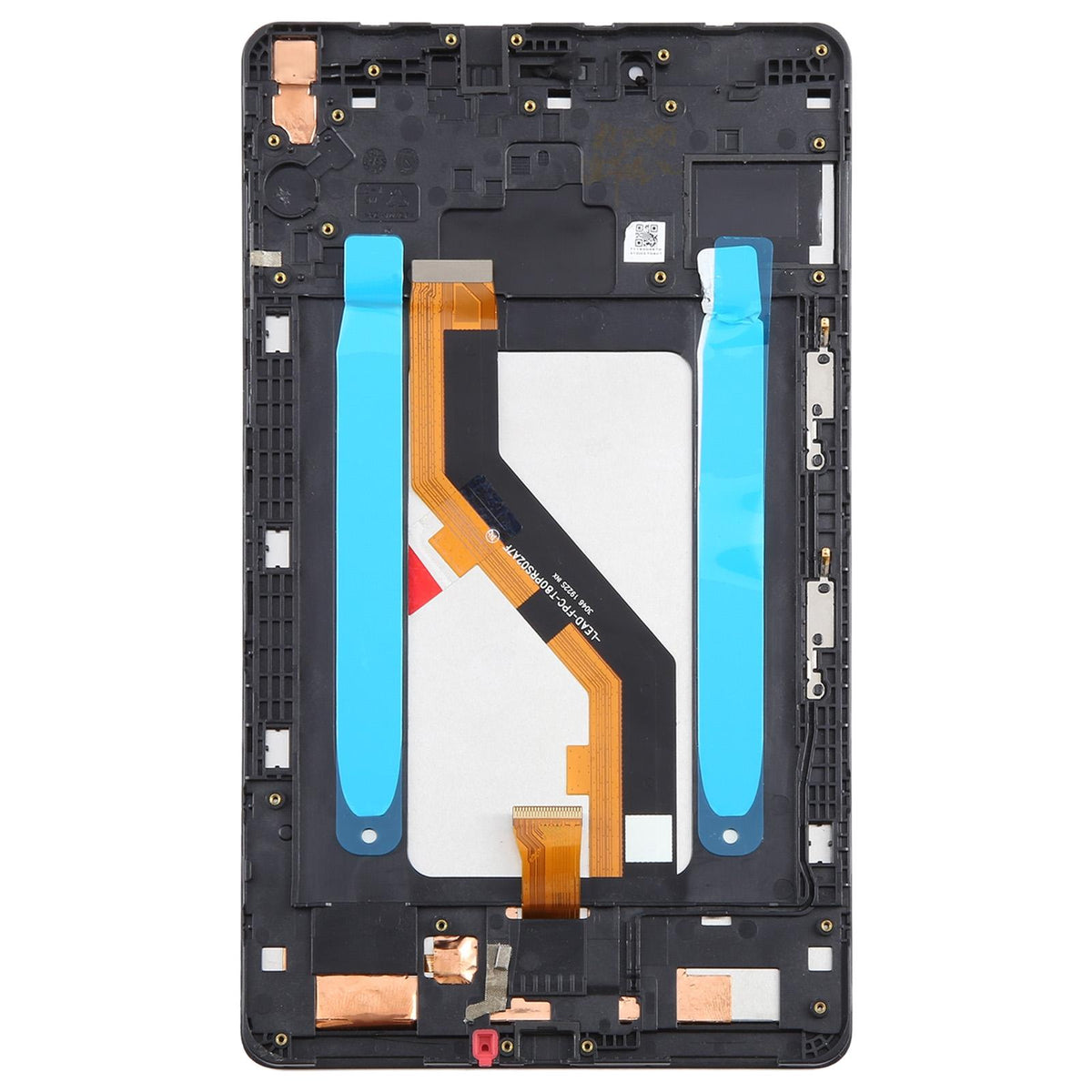 Display unit LCD met frame voor Samsung Galaxy Tab A 8.0 2019 SM-T290 wifi (zwart)