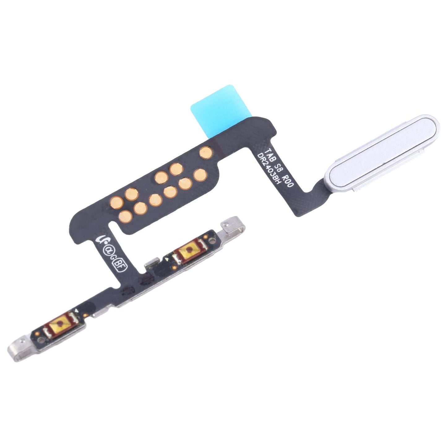 Vingerafdruksensor-flex voor Samsung Galaxy Tab S8 SM-X700 (zilver)