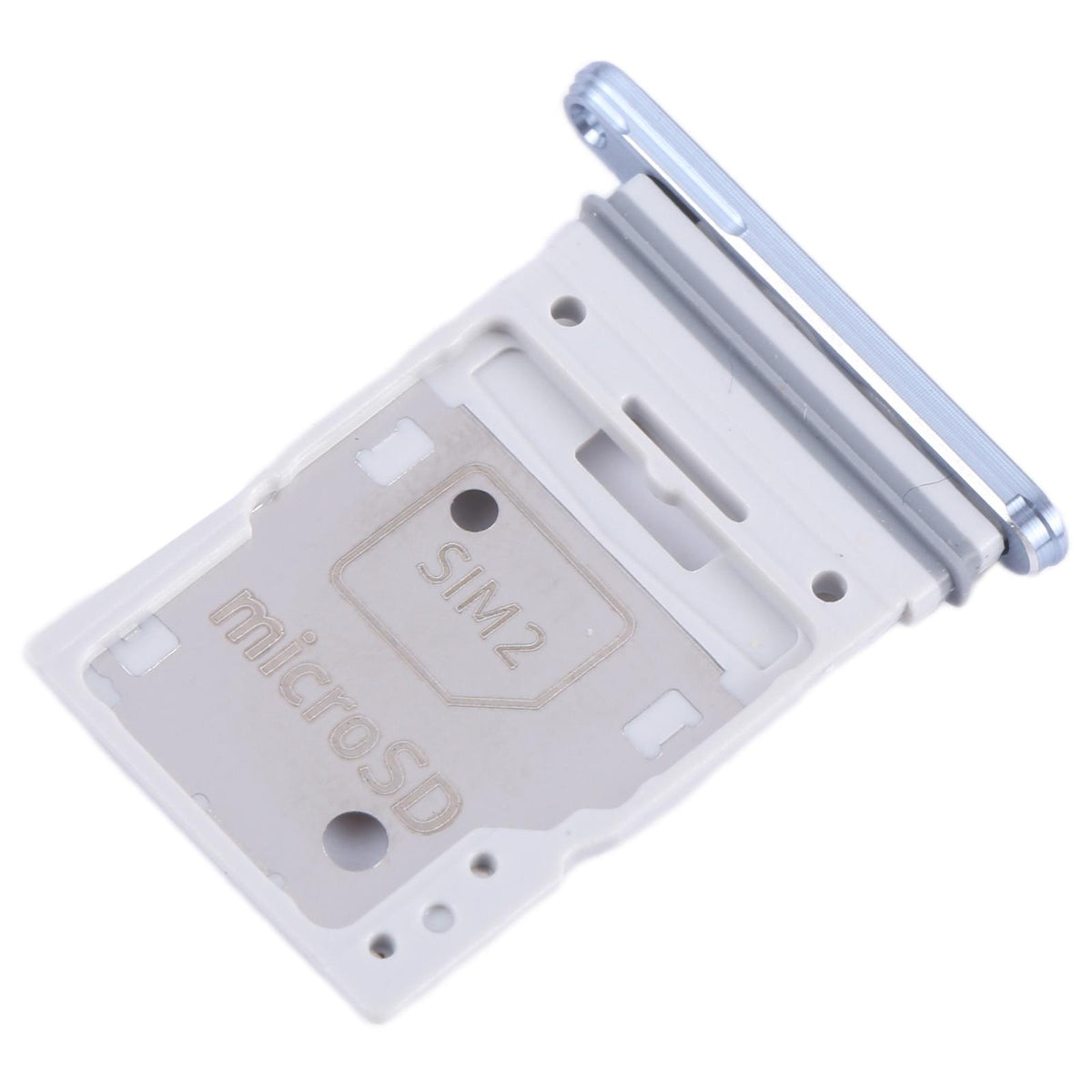 Simkaarthouder met microSD-slot voor Samsung Galaxy A55 (SM-A556B) (blauw)
