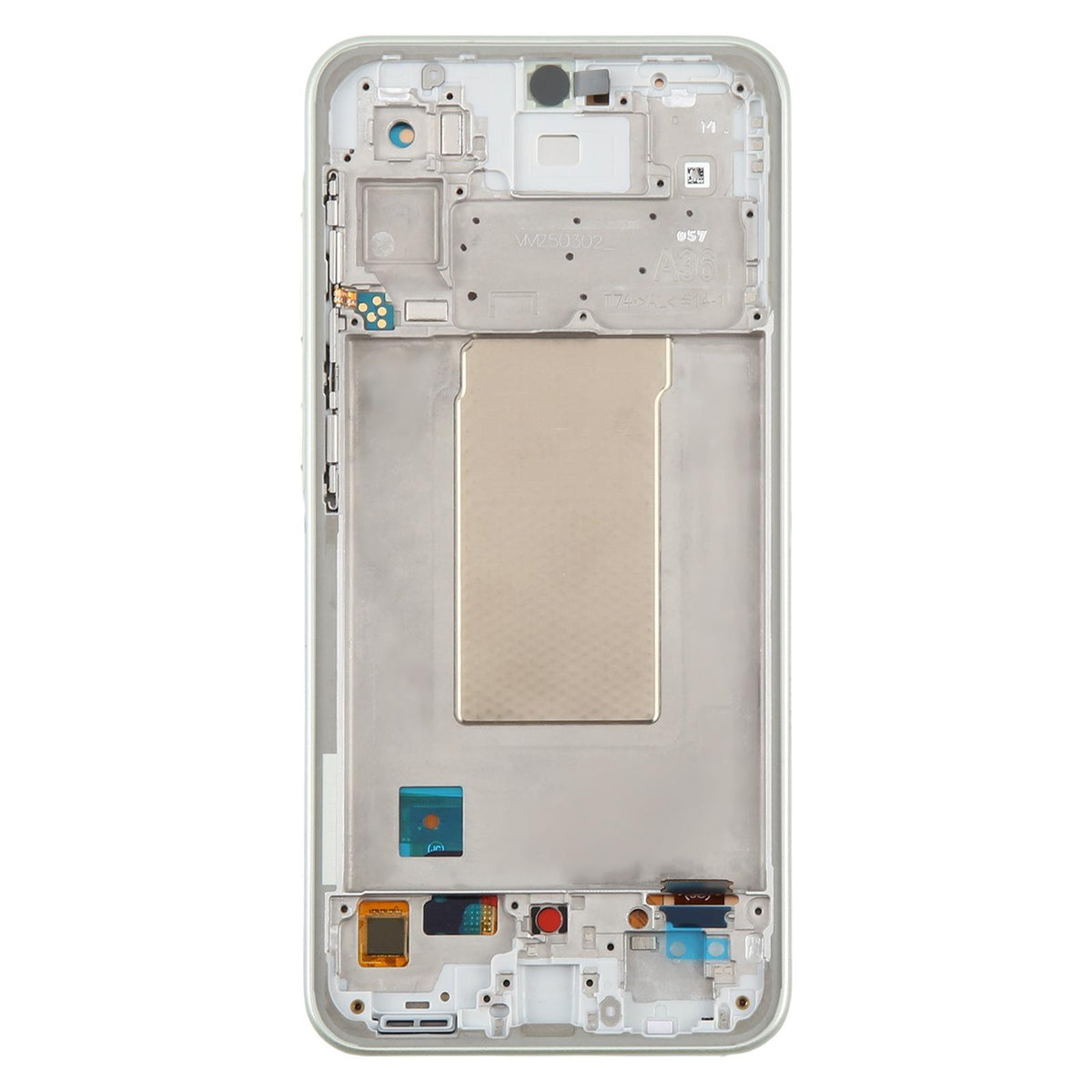 Display unit OLED voor Samsung Galaxy A36 (SM-A366B) met frame (groen)