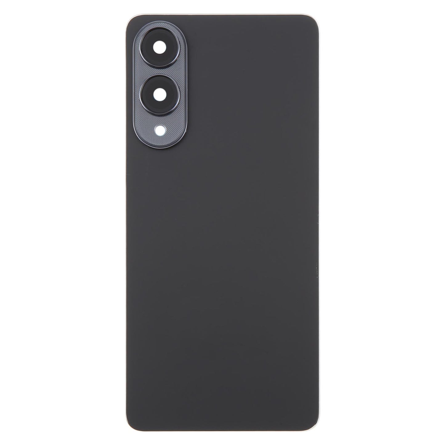 Achterklep met cameralensframe voor Samsung Galaxy S25 Edge 5G SM-S937 (zwart)
