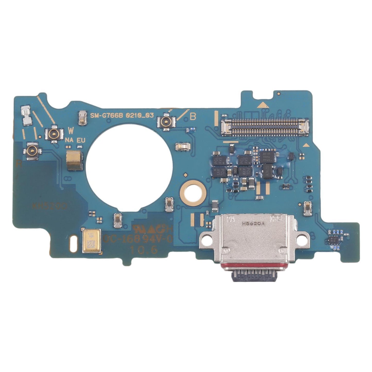 Oplaadconnector-print voor Samsung Galaxy XCover7 Pro SM-G766B