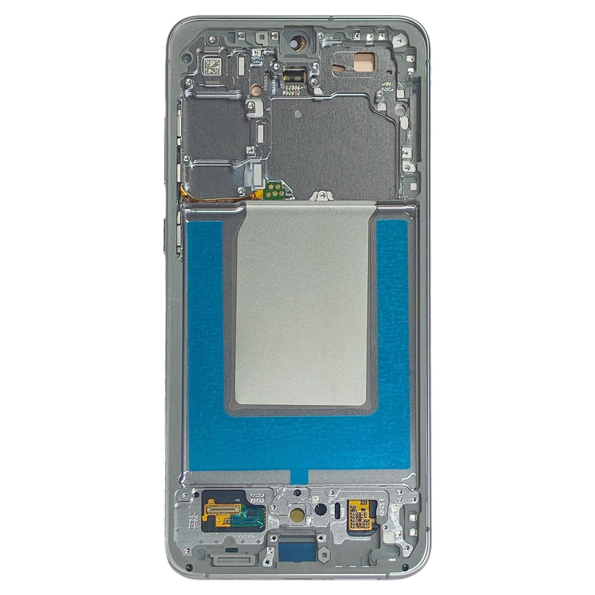 Display unit AMOLED voor Samsung Galaxy S25 FE SM-S731B (met frame, Grijs)