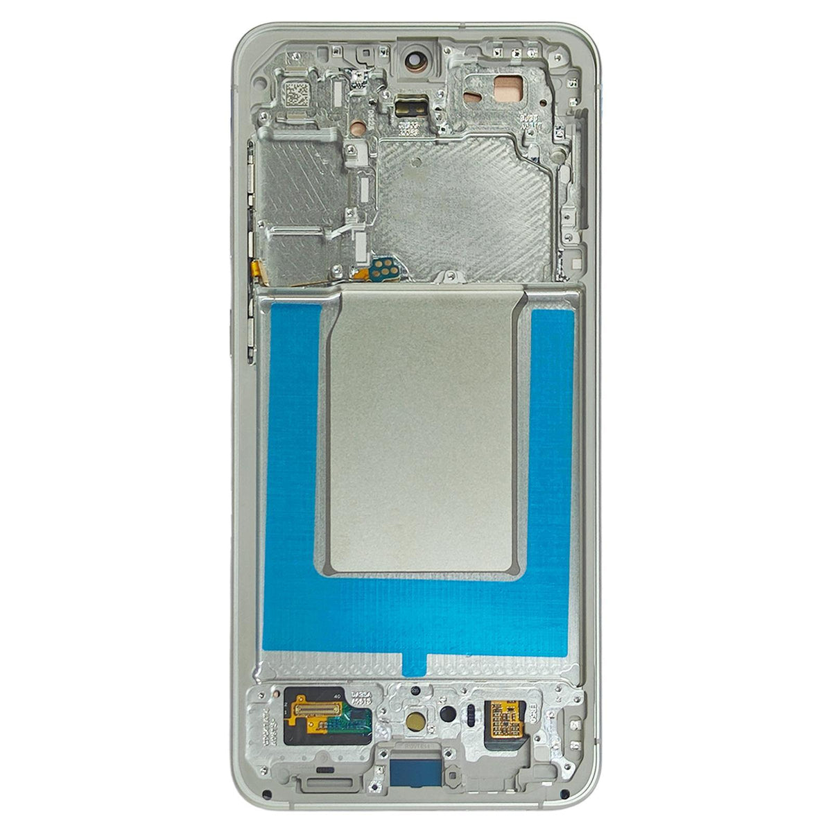 Display unit AMOLED voor Samsung Galaxy S25 FE SM-S731B (met frame, Zilver)