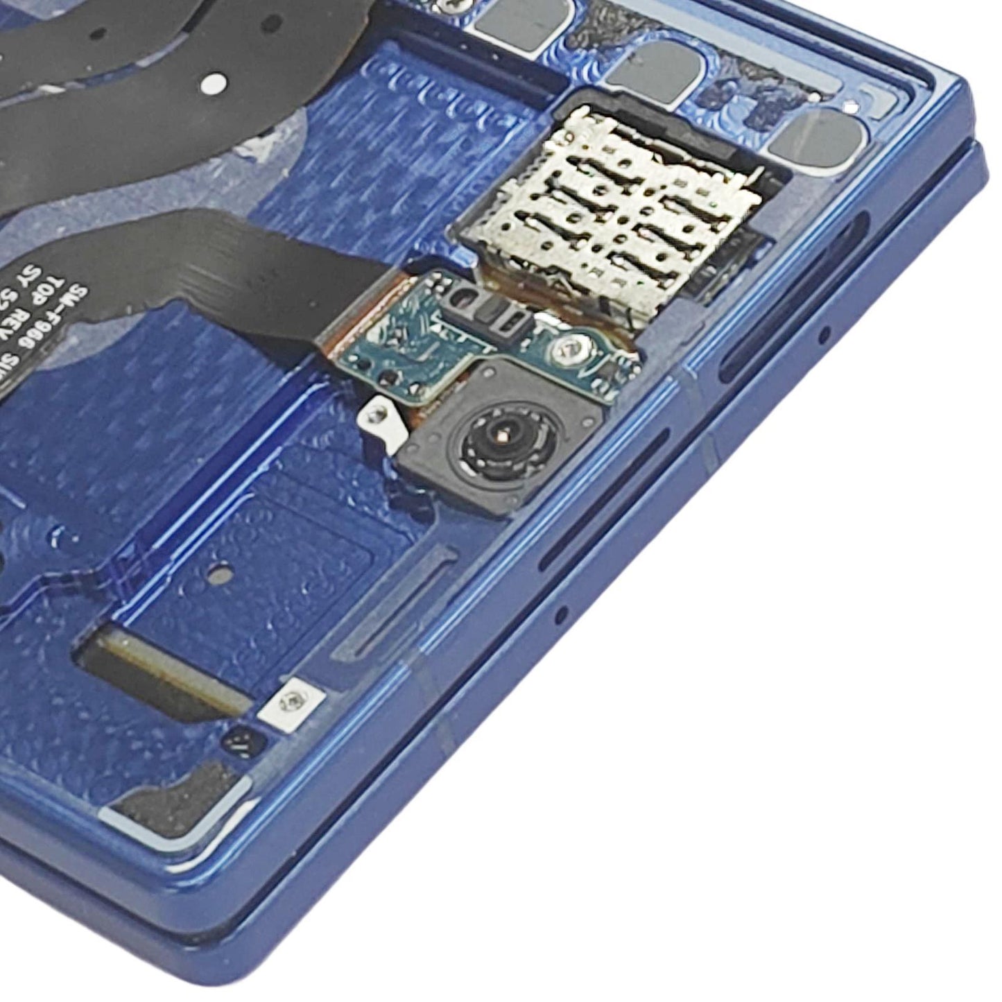Display unit AMOLED binnenscherm voor Samsung Galaxy Z Fold7 SM-F966B (met frame, Blauw)