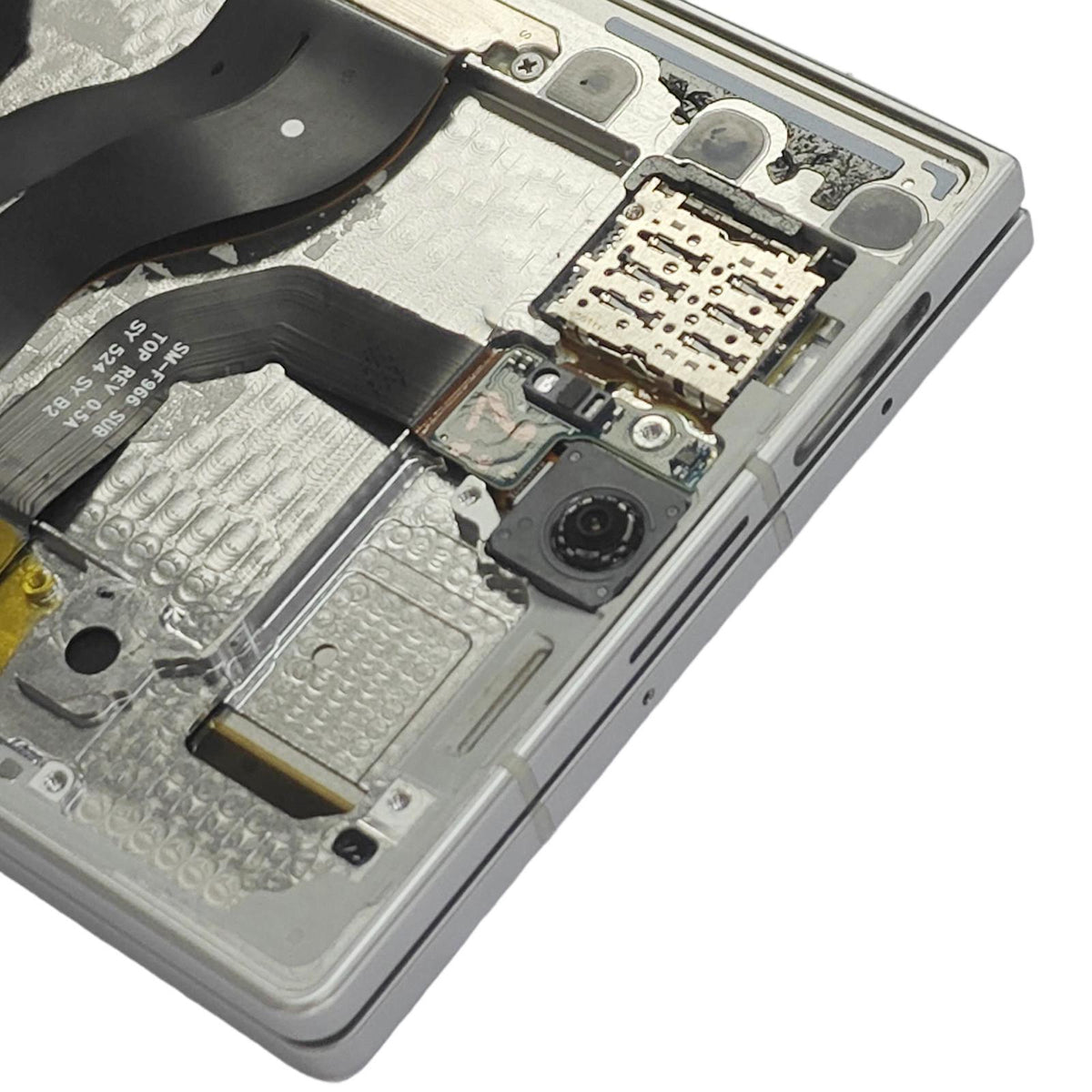 Display unit AMOLED binnenscherm voor Samsung Galaxy Z Fold7 SM-F966B (met frame, Zilver)
