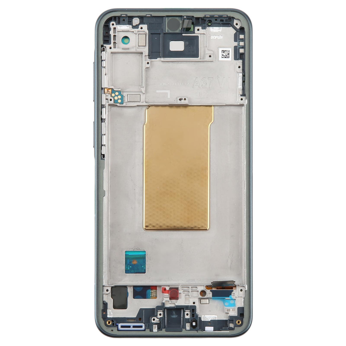 Display unit AMOLED voor Samsung Galaxy A37 SM-A376B (met frame, Groen)