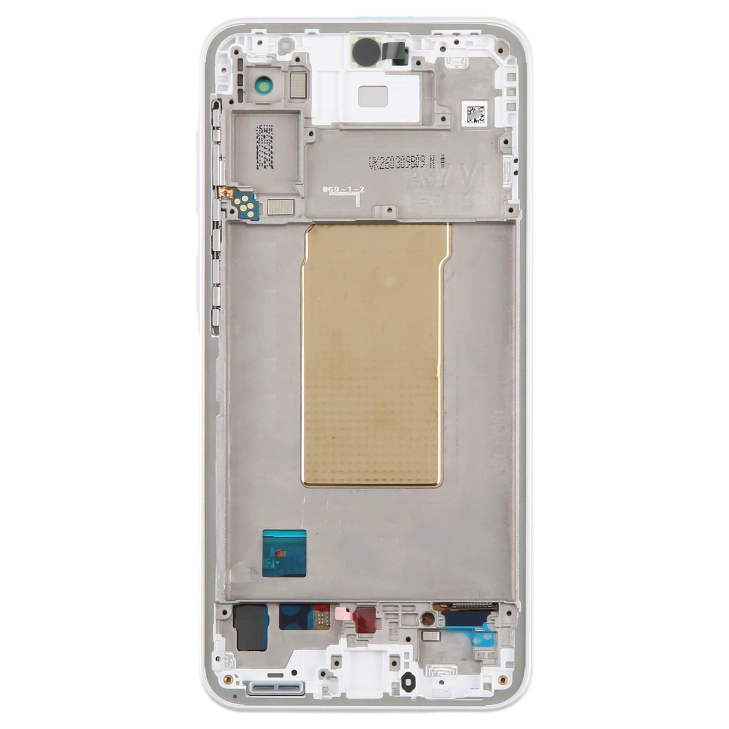 Display unit AMOLED voor Samsung Galaxy A37 SM-A376B (met frame, Zilver)