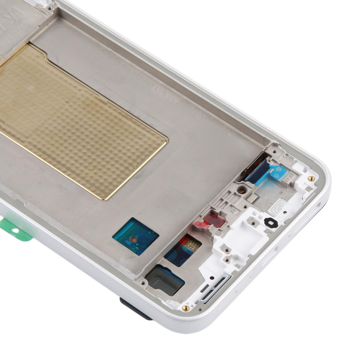 Display unit AMOLED voor Samsung Galaxy A37 SM-A376B (met frame, Zilver)