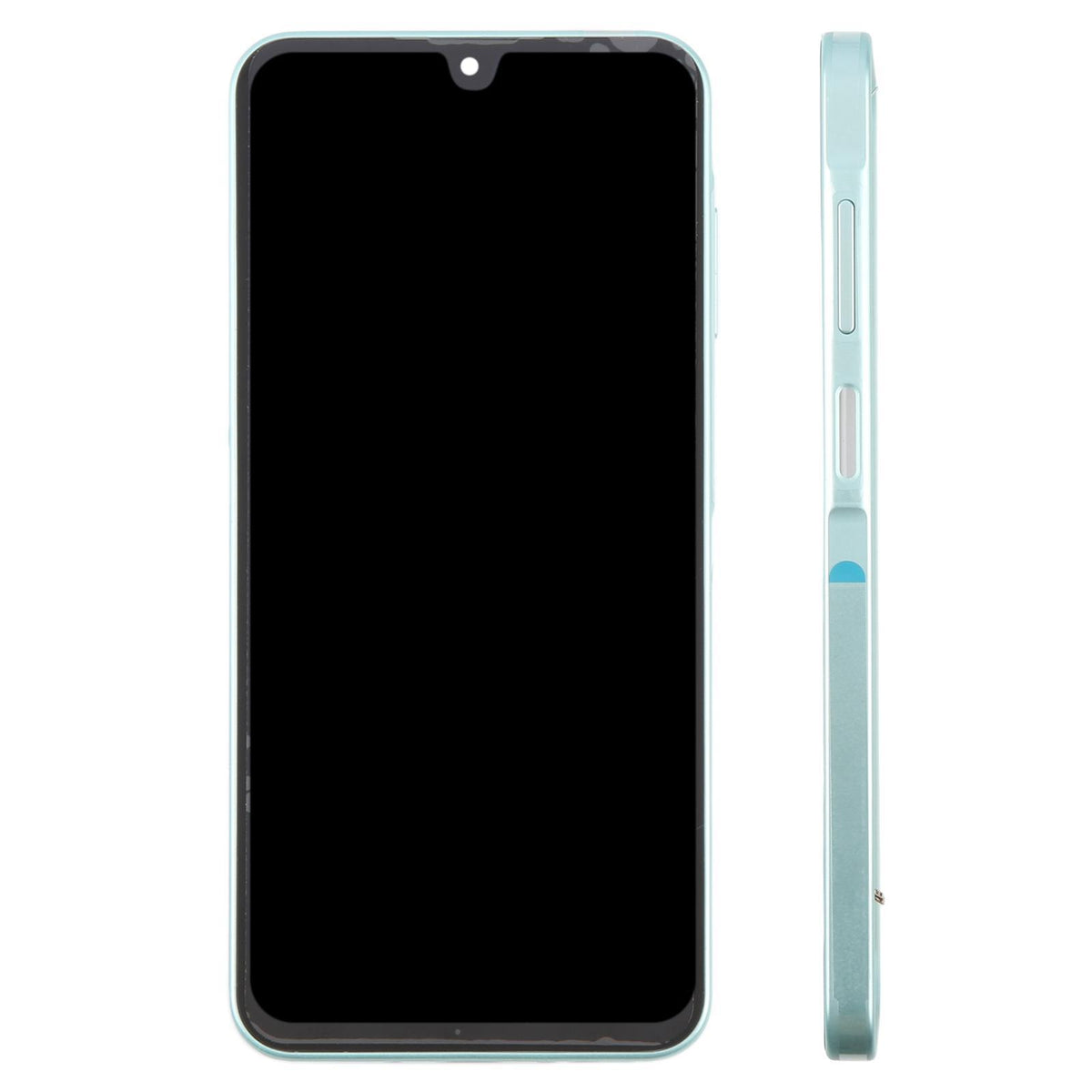 Display unit AMOLED voor Samsung Galaxy A26 SM-A266B (met frame, Groen)