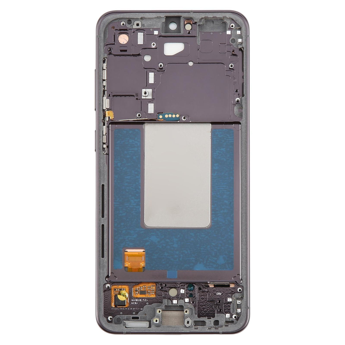 Display unit AMOLED voor Samsung Galaxy S24 FE (SM-S721B) met frame (zwart)
