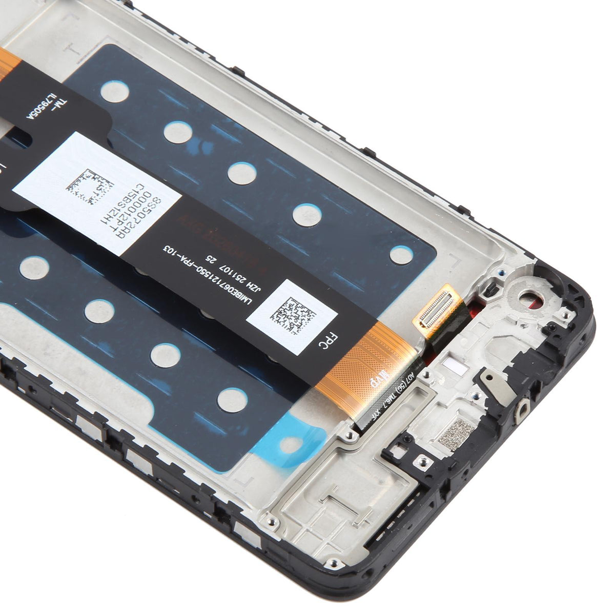 Display unit LCD voor Samsung Galaxy A07 5G (SM-A076B) met frame