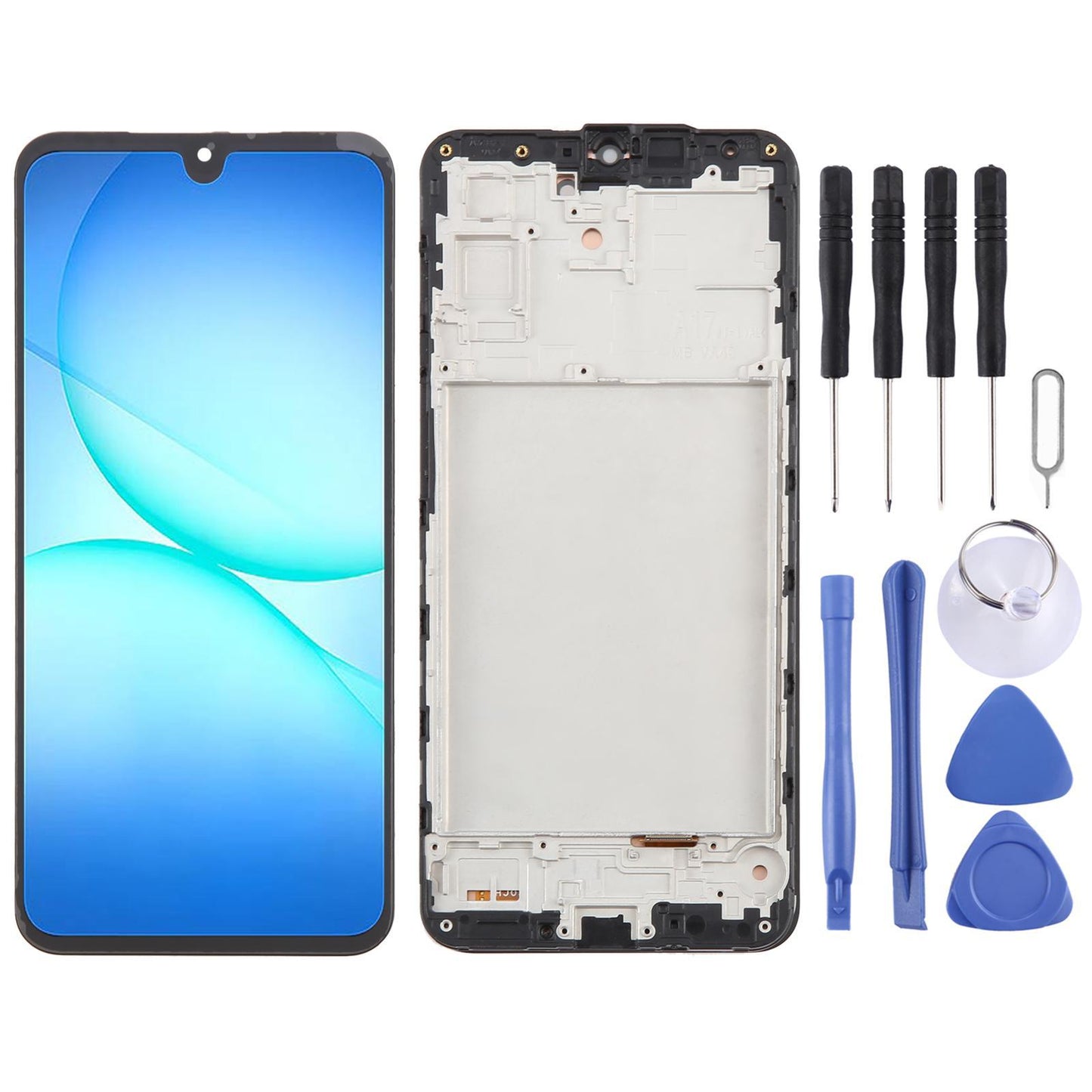 Display unit AMOLED voor Samsung Galaxy A17 5G SM-A176B (met frame)