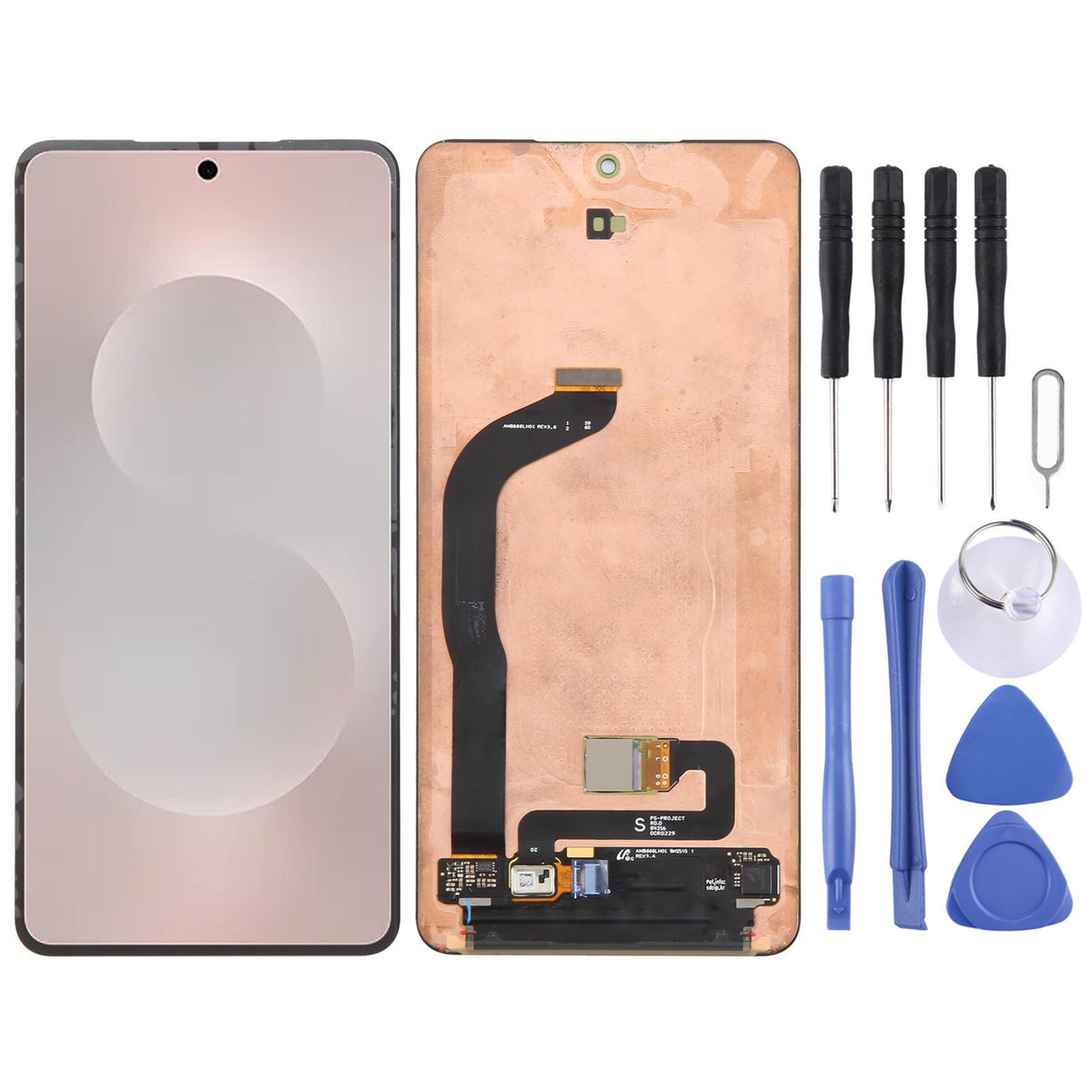 Display unit AMOLED voor Samsung Galaxy S25 Edge SM-S937B (zonder frame)