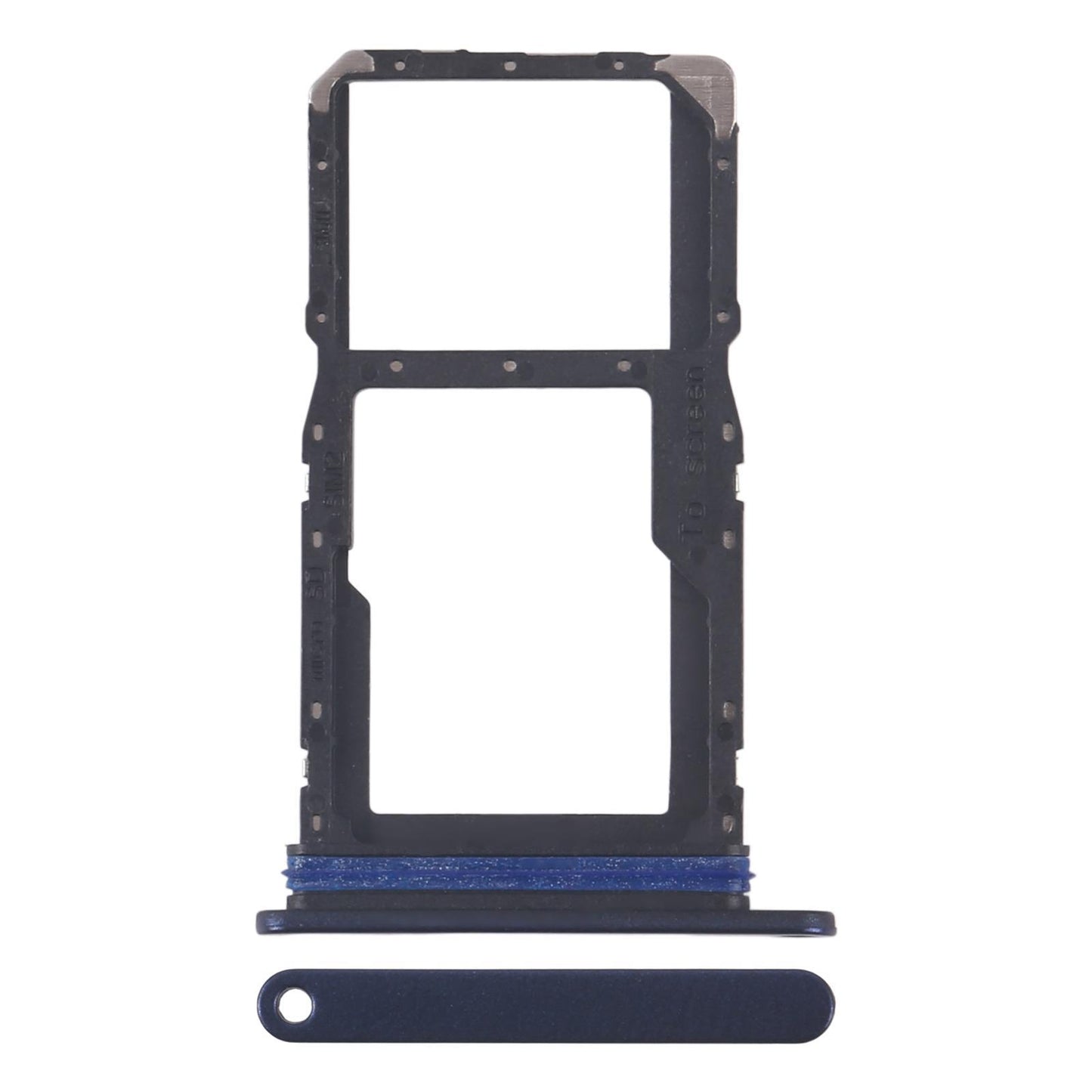 Simkaarthouder voor Samsung Galaxy A07 5G SM-A076B (donkerblauw)