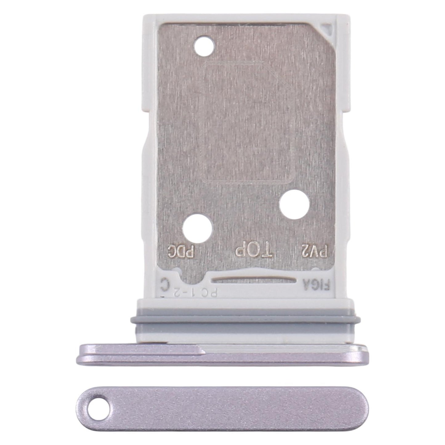 Simkaarthouder voor Samsung Galaxy Z Fold8 SM-F971U (paars)