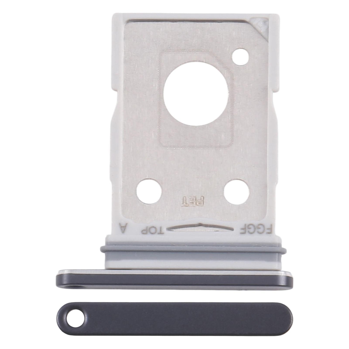 Simkaarthouder voor Samsung Galaxy Z Flip8 SM-F776U (zwart)