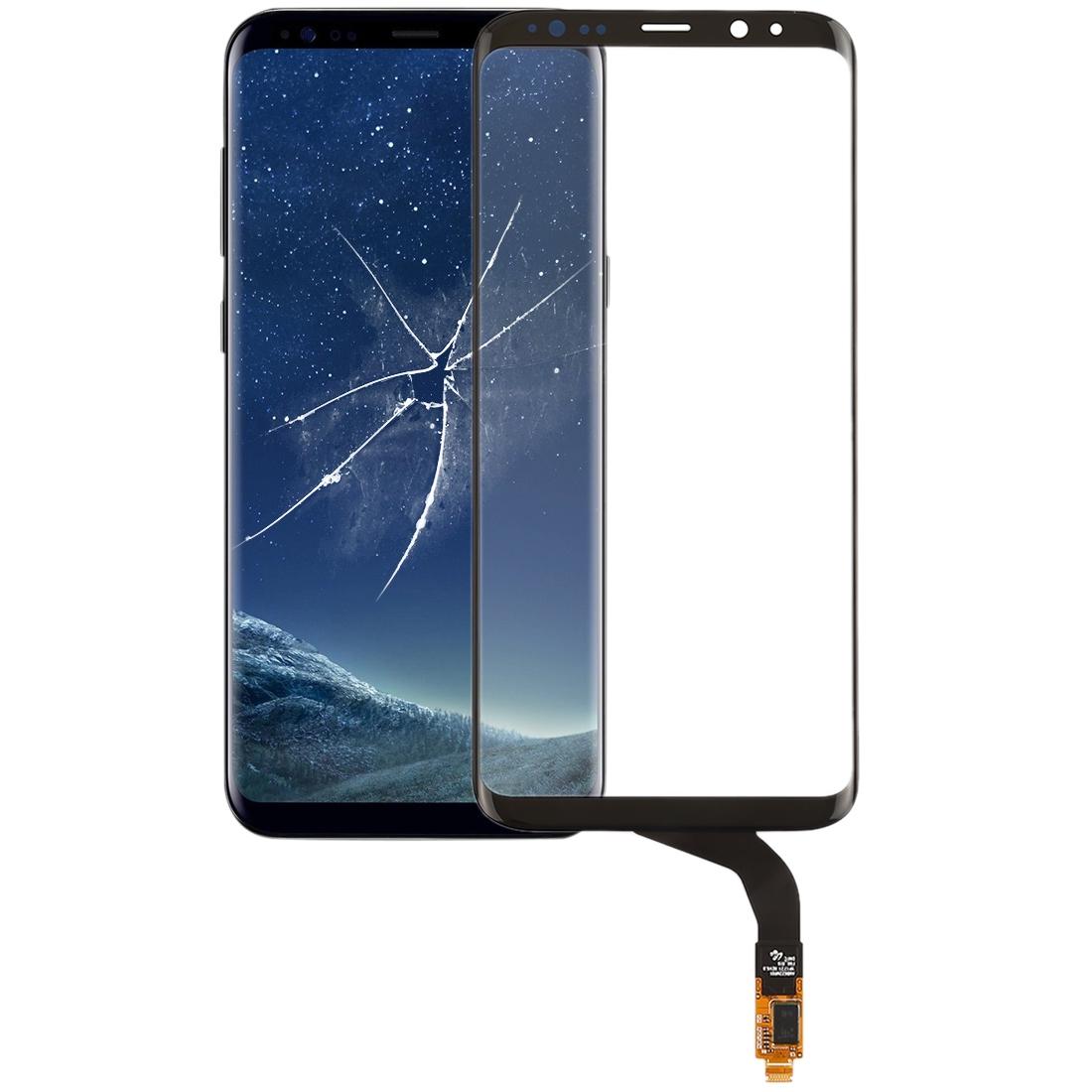 Touchscreen digitizer voor Samsung Galaxy S8+ (zwart)