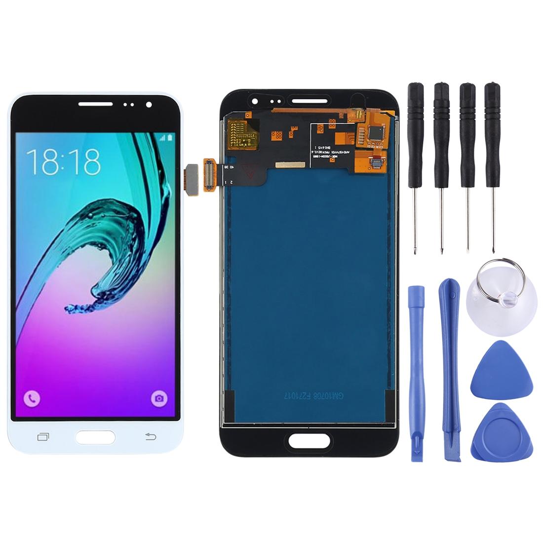 Display unit TFT voor Samsung Galaxy J3 (2016) J320 (wit)